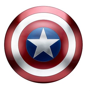 Avengers Captain America Barnsköld / Vuxensköld - Inkl. Ljudeffekt