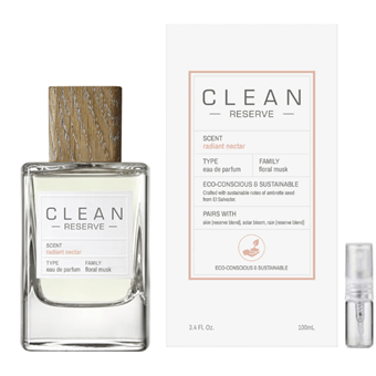Clean Reserve Radiant Nectar - Eau de Parfum - Doftprov - 2 ml