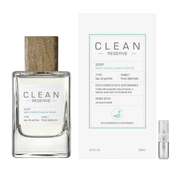 Clean Reserve Warm Cotton - Eau de Parfum - Doftprov - 2 ml