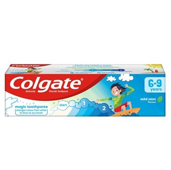 Colgate Kids Naturlig tandkräm för barn - Mild Mint - 6-9 år - 75 ml