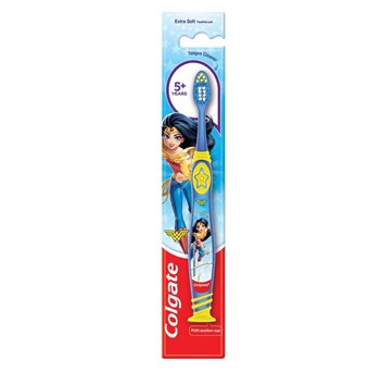 Colgate - Tungrengöring - Kids 6+ år - Tandborste för barn - Mjuk - Wonder Woman