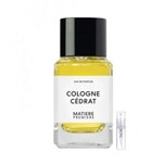Matiere Premiere Cologne Cédrat - Eau de Parfum - Doftprov - 2 ml  