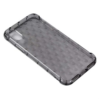 Mjuk säkerhetsskydd i TPU-plast och silikon för iPhone X / iPhone Xs - Svart