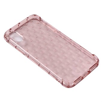 Mjuk säkerhetsskydd i TPU-plast och silikon för iPhone X / iPhone Xs. - Rosa guld