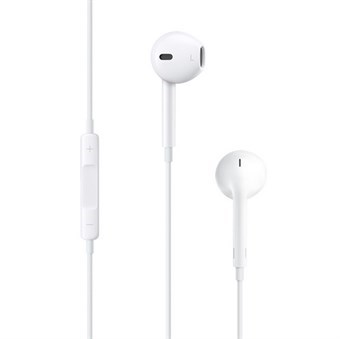 Apple EarPods Headset med fjärrkontroll MD827ZM/A