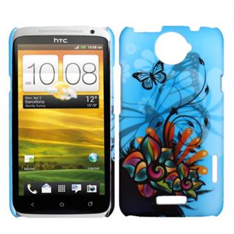 HTC ONE X Blue Motiv Cover
