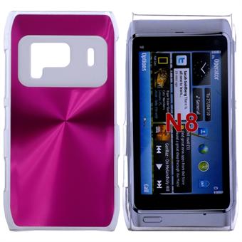 Aluminiumhölje till Nokia N8 (rosa)
