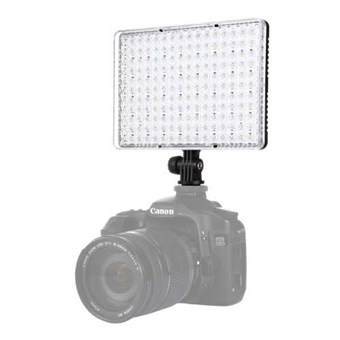 PULUZ® Studio Light 176 LED-lampor med 2 filter för kamera