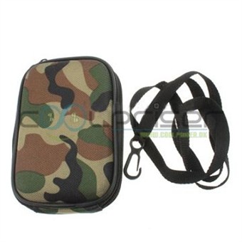 Universal Army Mini Digital Camera väska med nackrem