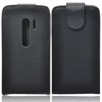 Läderfodral till HTC EVO 3D (svart)