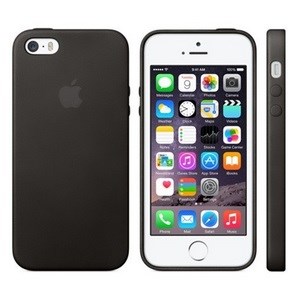 IPhone 5 / iPhone 5S / iPhone SE 2013 läderskal - Svart