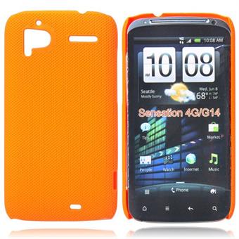 Enkelt HTC Sensation skal (orange)