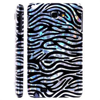 Galaxy Note Zebra skal (svart)