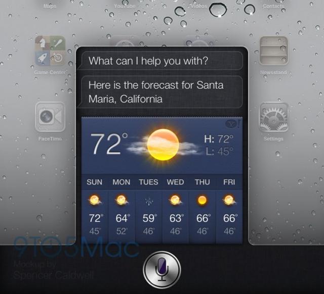 Siri kommer til iPad i iOS 6
