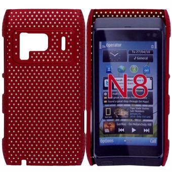 Nätskydd till Nokia N8 (röd)