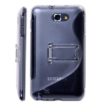 Samsung Galaxy Note med Stand (transparent)