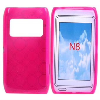 Silikonskal till Nokia N8 (rosa)