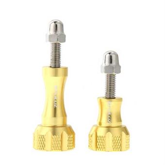 Puluz® Alu Stainless Nut Screw Set för GoPro - guld