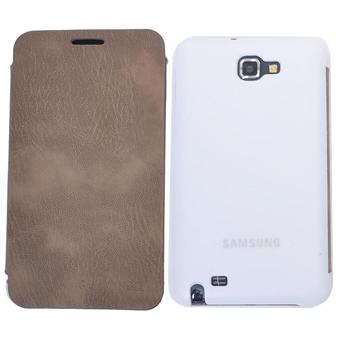 Smart skal till Samsung Galaxy Note (brun)