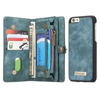 CaseMe Flap plånbok för iPhone 6 / 6S - turkos