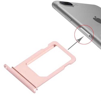 Simkortshållare iPhone 7 Plus - Rose Gold