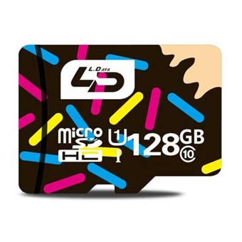 TF/Micro SDHC minneskort - 128GB