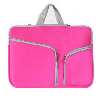 Macbook 11.6 "smart handväska - rosa