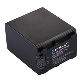 PULUZ® NP-FV100 Batteri 3900 mAh för Sony