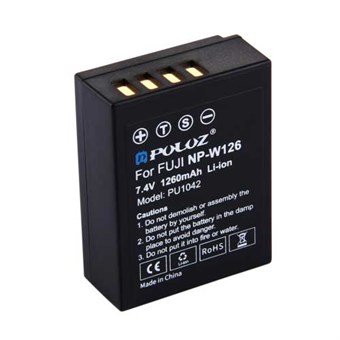 PULUZ® NP-W126 batteri 1260 mAh för FUJI