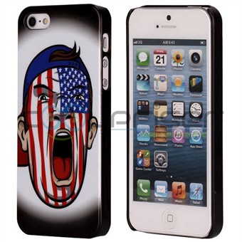 iPhone 5 / iPhone 5S / iPhone SE 2013 skal Amerikansk fläkt