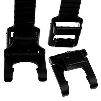 Praktisk bilhängare bak för flaskor och väskor