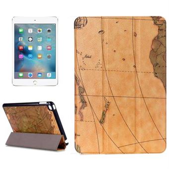 Världskartorväska för Mini 4 - Gul