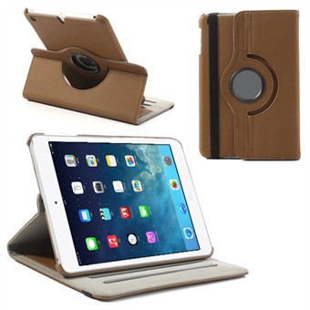 Textil Rotary Case - iPad Mini 1/2/3 (Brun)