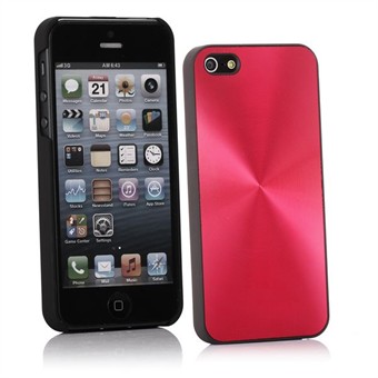 Aluminiumskal till iPhone 5 / iPhone 5S / iPhone SE 2013 (röd)