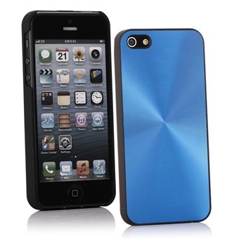 Aluminiumskal för iPhone 5 / iPhone 5S / iPhone SE 2013 (blå)