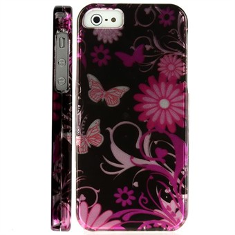 Flower Butterfly iPhone 5 / iPhone 5S / iPhone SE 2013 skal