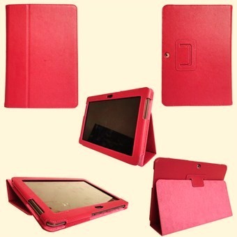 Smart Slim Samsung Galaxy Tab 10.1 (röd) Generation 1 & 2