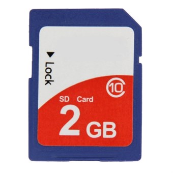 SDHC-minneskort - 2GB