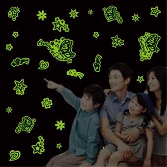 Lysande stjärnor och sommarfällningar för rummet