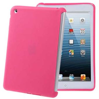 Silikonbaksida till Smart Cover iPad Mini 1/2/3 (rosa)