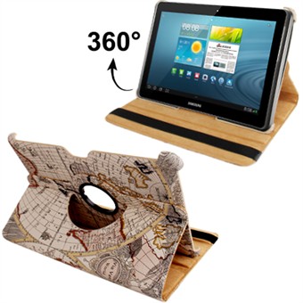 World Map Rotating Case tab 2/3 10.1 (Leon)