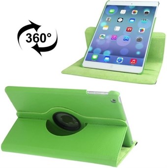 Danmarks billigaste 360 roterande fodral för iPad 9.7 / iPad Air 1 (grön)