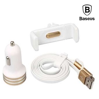 Baseus 4in1 Micro / Lighning Kit - Guld