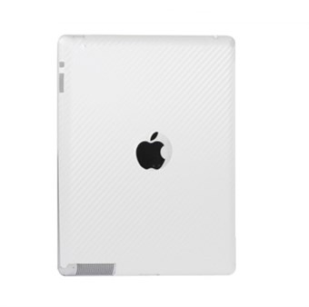 Carbon Sticker iPad 2/3/4 - Vit