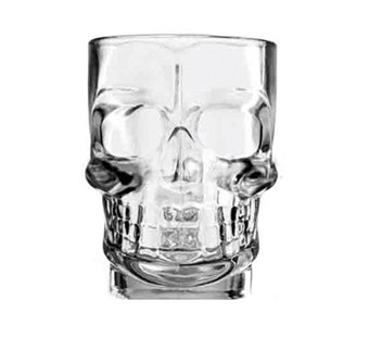 Crystal Skull Head Shots Glas 4 st