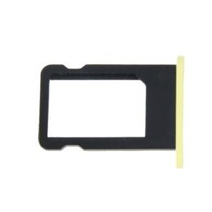Nano simkortshållare iPhone 5C (gul)