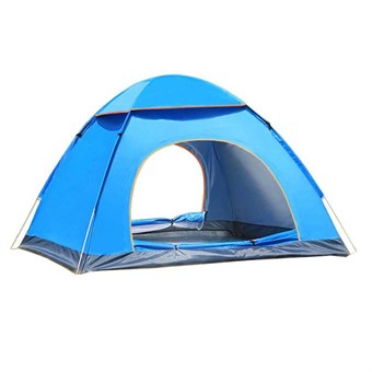 Pop-up tält vattentåligt 190 X 130 cm - Blå