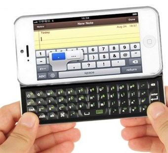 Slideout Bluetooth iBoard för iPhone 5/5S