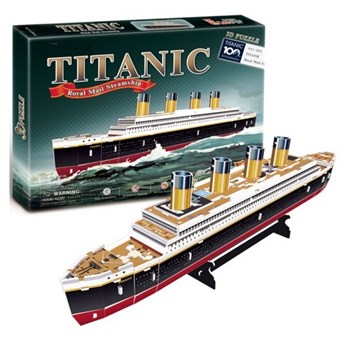 Titanic 3D-pussel - 35 bitar