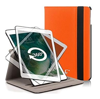 Danmarks billigaste 360 roterande fodral för iPad 9.7 / iPad Air 1 (orange)